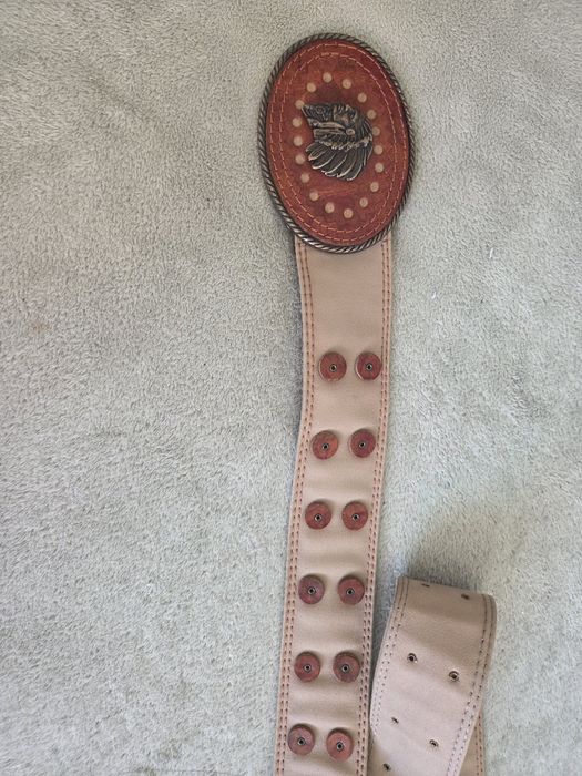 Rare vintage Hugo Boss Western style belt
