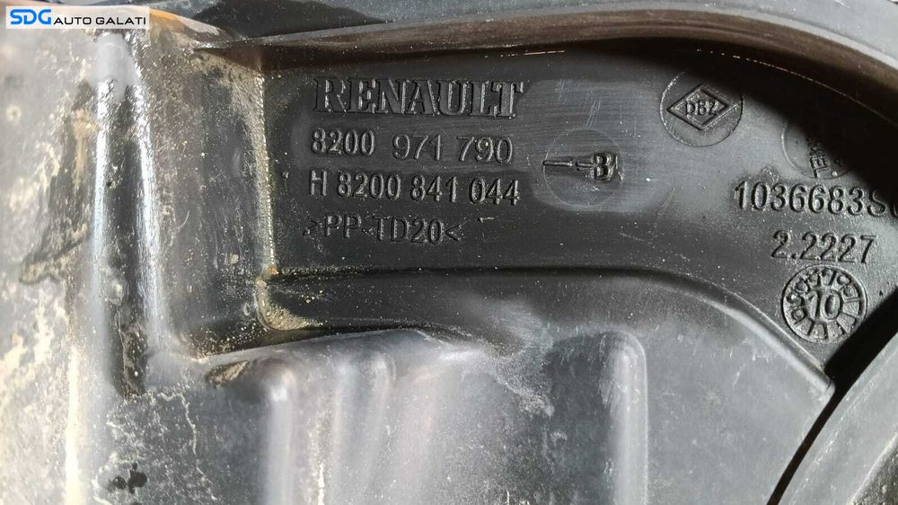 Rezonator Aer cu Imperfectiuni Renault Megane 3 1.6 Benzina 2008 - 2015 Cod 8200971790, H8200841044 [MX0922]
