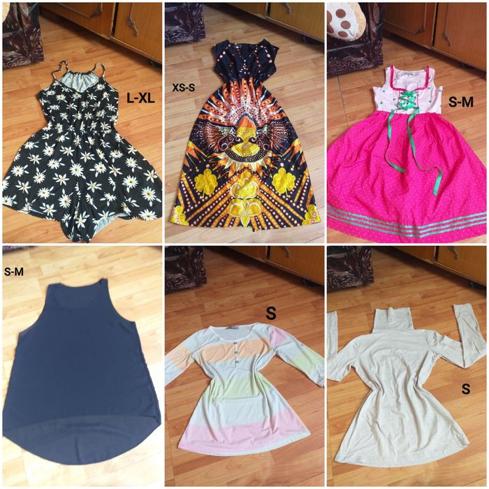 Lot haine damă mărimi cuprinse între S si L