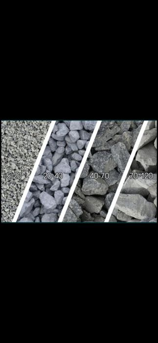 Щебень,ПЕСОК ПЕСОК Речной . Щебень.