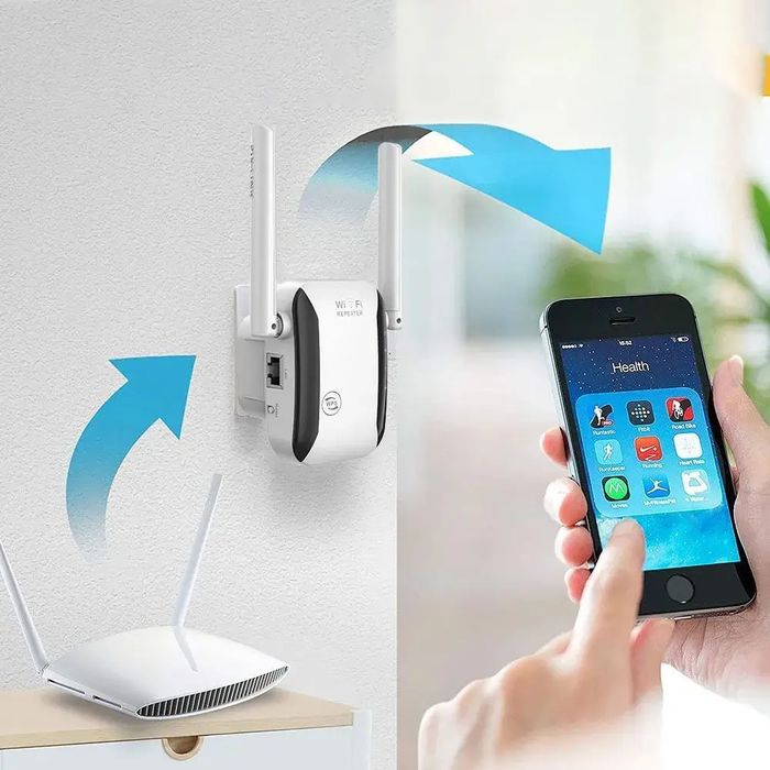 Ретранслятор WiFi репитор 300Мбт/с, WiFi repiter, WiFi repeater