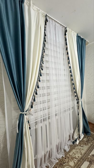 Штор тюлимен 16000