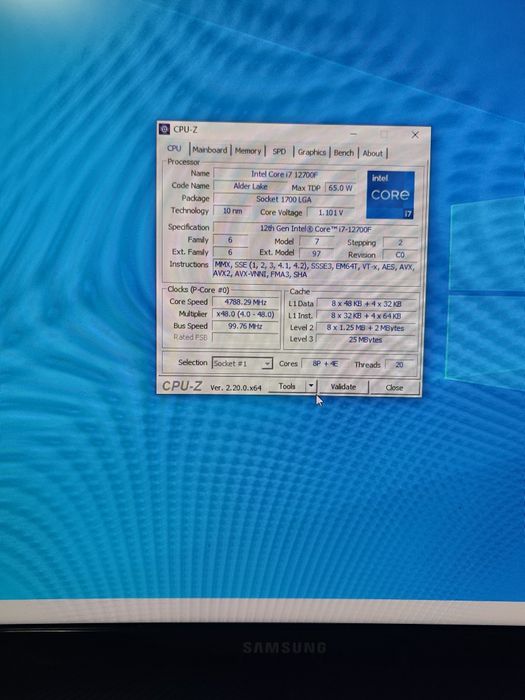 PC Gaming i7-12700F RTX 3060 12GB 1TB SSD