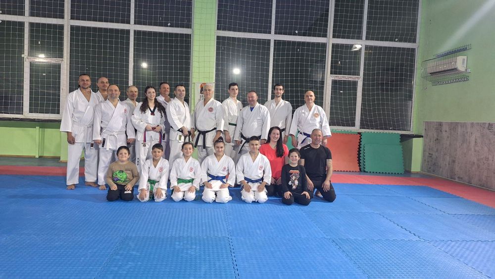 Тренировки Шотокан карате-до