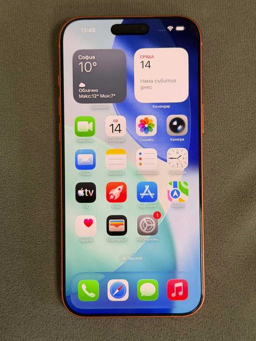 ***КАТО НОВ*** Iphone 17 Pro Max 256GB 100%BH 80 cycle