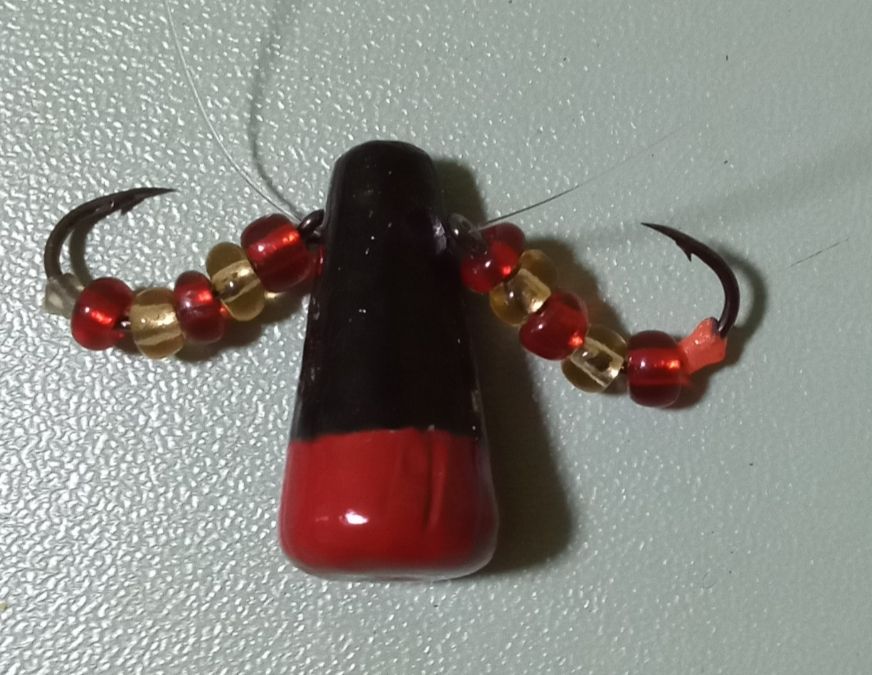 Снасть для ловли окуня "балда"