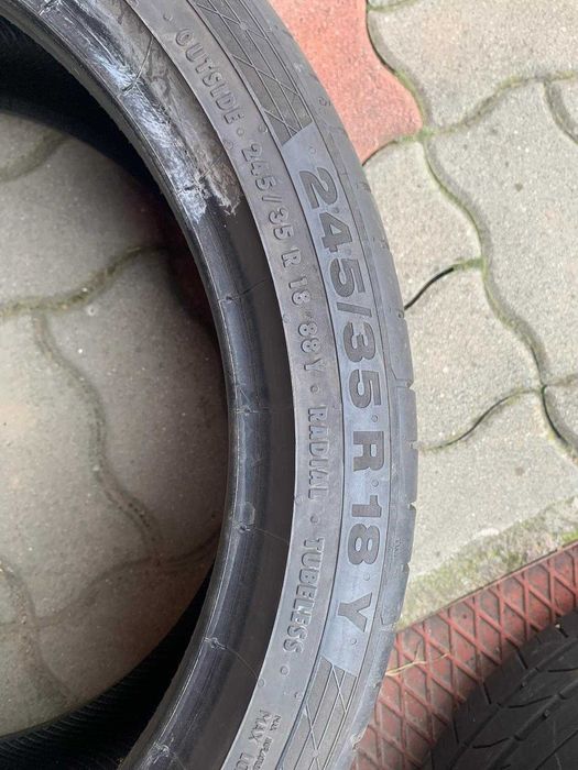 Anvelope Continental Vara 245/35 R18, ContiSportContact5, 7mm