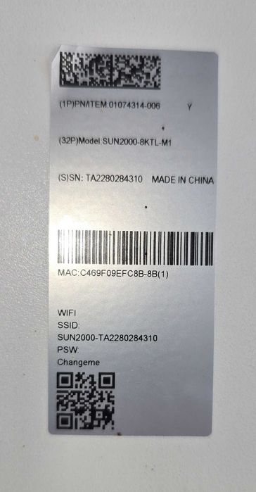Invertor Huawei hibrid on grid trifazat Sun 2000-8KTL-M1