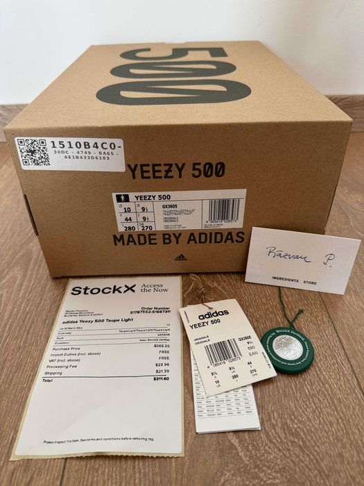 Yeezy 500 Taupe Light