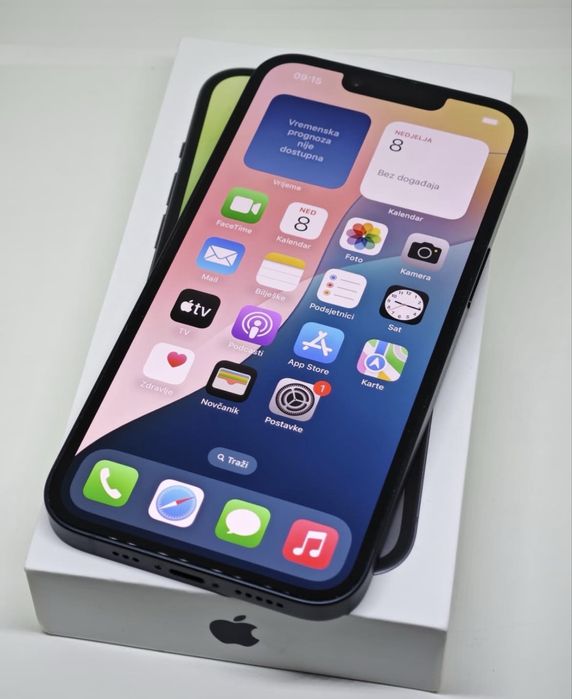 iPhone 14 128GB 100% battery