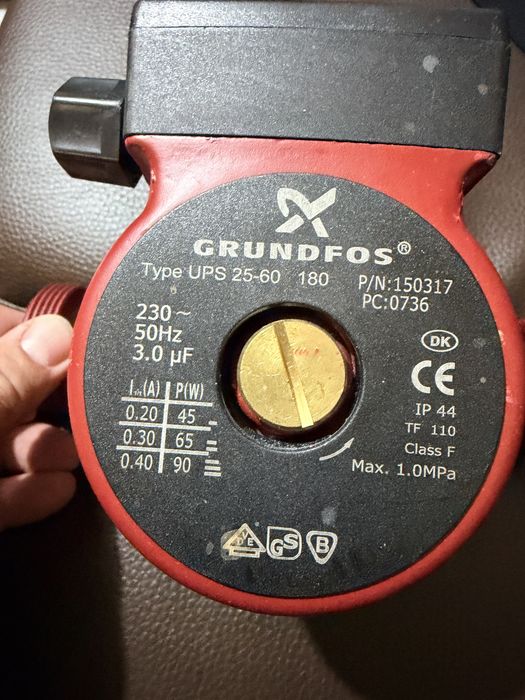 Pompa recirculare Grundfos 25-60-180