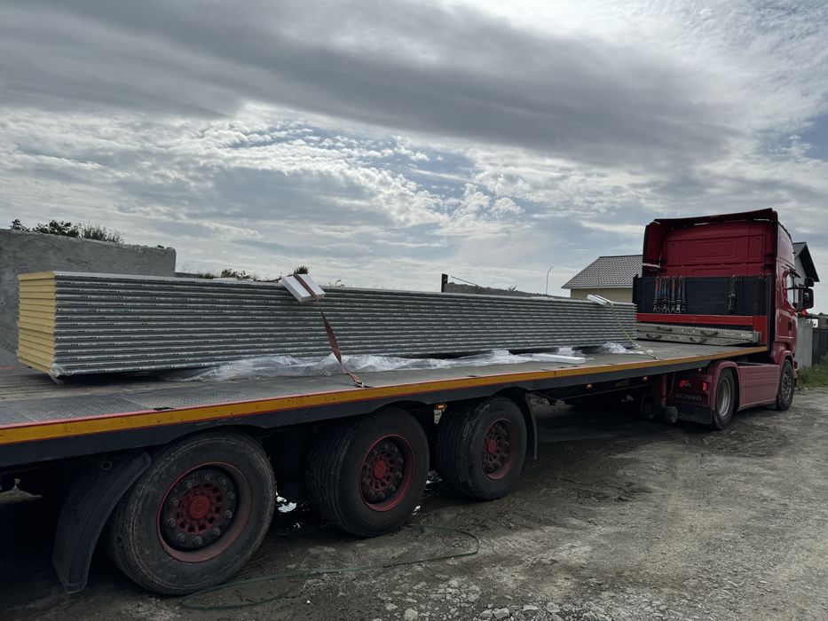 Panou sandwich perete si acoperis