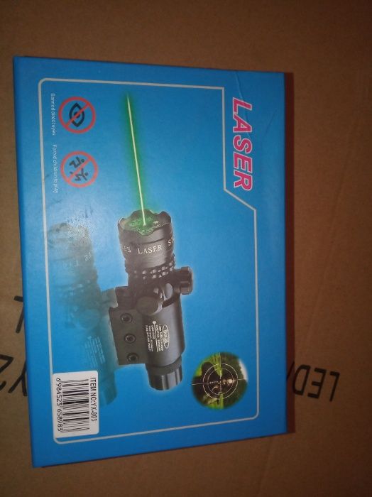 Зелен Лазерен прицел за пистолет и пушка