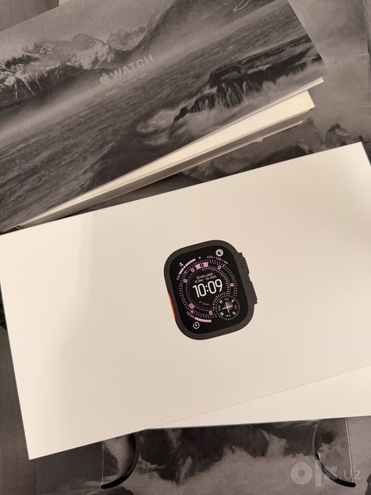 Apple Watch Ultra 3 с корпусом из чёрного титана (Black Titanium