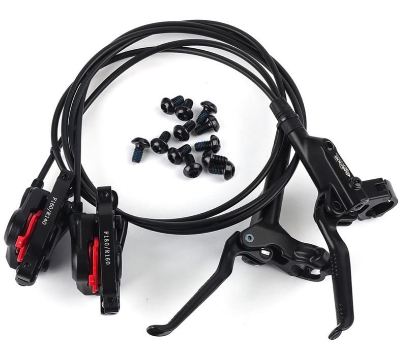 Разные идравлические тормоза для велосипеда