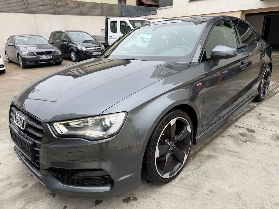 Audi A3 S line interior exterior