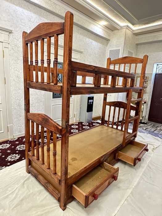 Krovat 2 Etajli detskiy i kattalar uchun