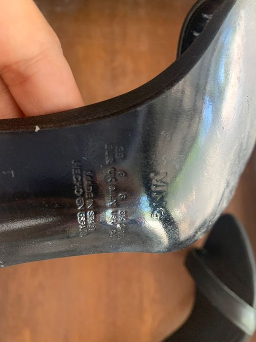 Босоножки кожаные , Mango