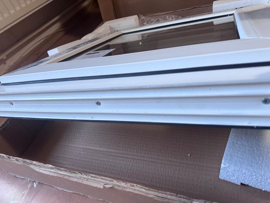 Fereastra baie termopan subsol vidaxl 60x60