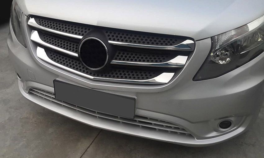 Ornamente inox grila Mercedes Vito W447 2014-2020