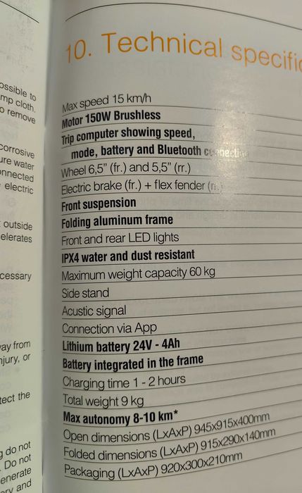 Детски електрически скутер/тротинетка