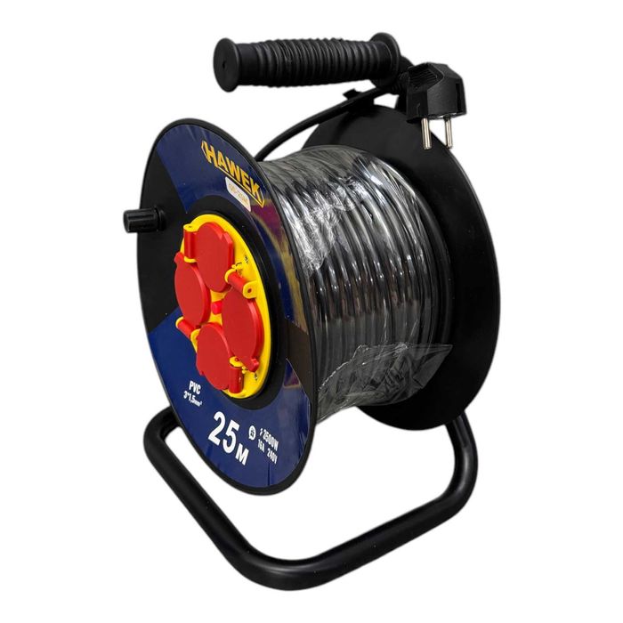 Удължител на макара с кабел HAWEK 25 метра
