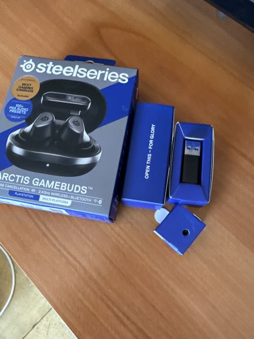 Гехмърски слушалки Steelseries gamebuts