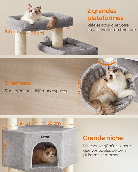 Голямо котешко дърво Мейн Куун Feandrea