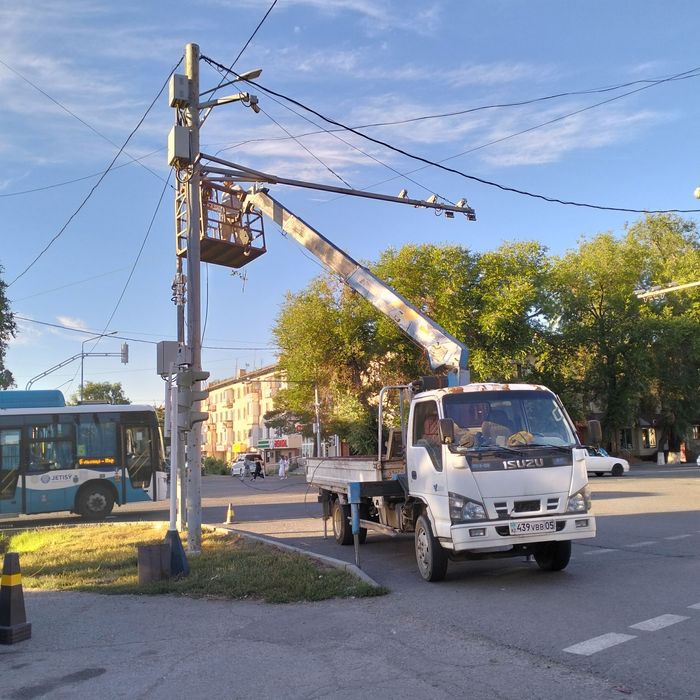 Автовышка, манипулятор