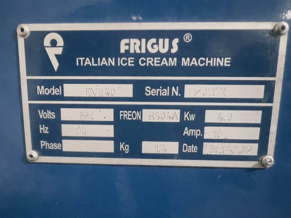 Frezer aparati sotiladi b/u