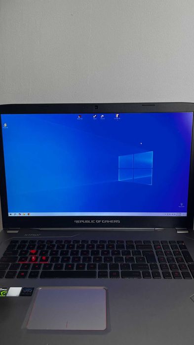 Laptop Gaming ASUS ROG 17.3” GTX 1060 6GB / SSD + HDD / GL702VMK