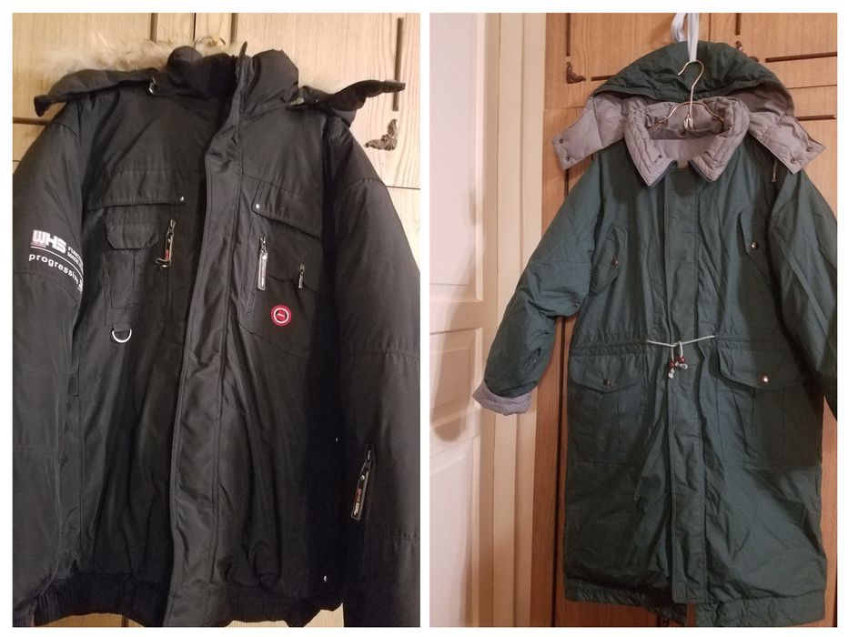 Теплая мужская куртка, пуховик