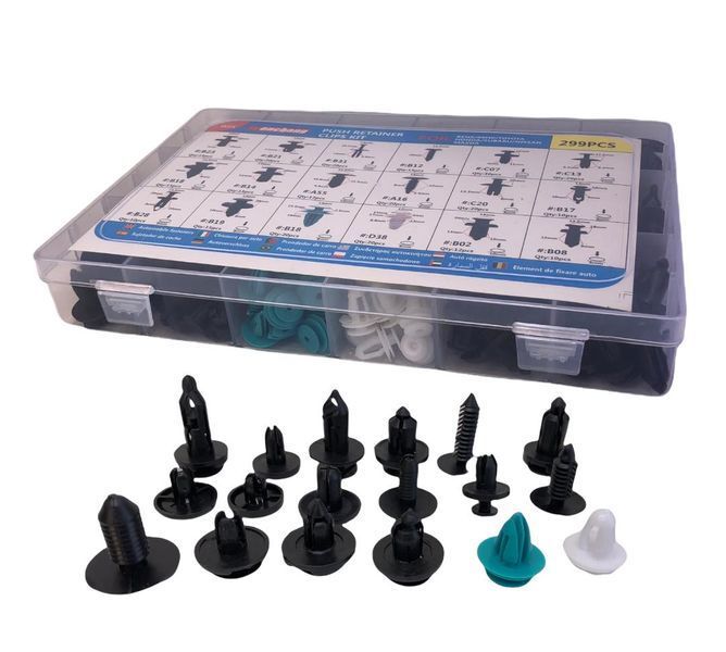 Щипки 2422-2 за автомобил - 299бр за benz/bmw/toyota/honda/subaru/niss