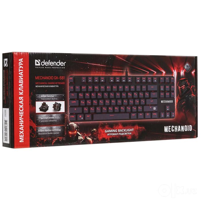 - Клавиатура Defender Mechanoid GK-581