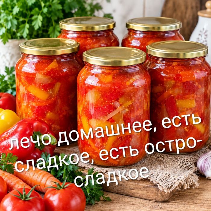 Продам домашнее лечо на зиму