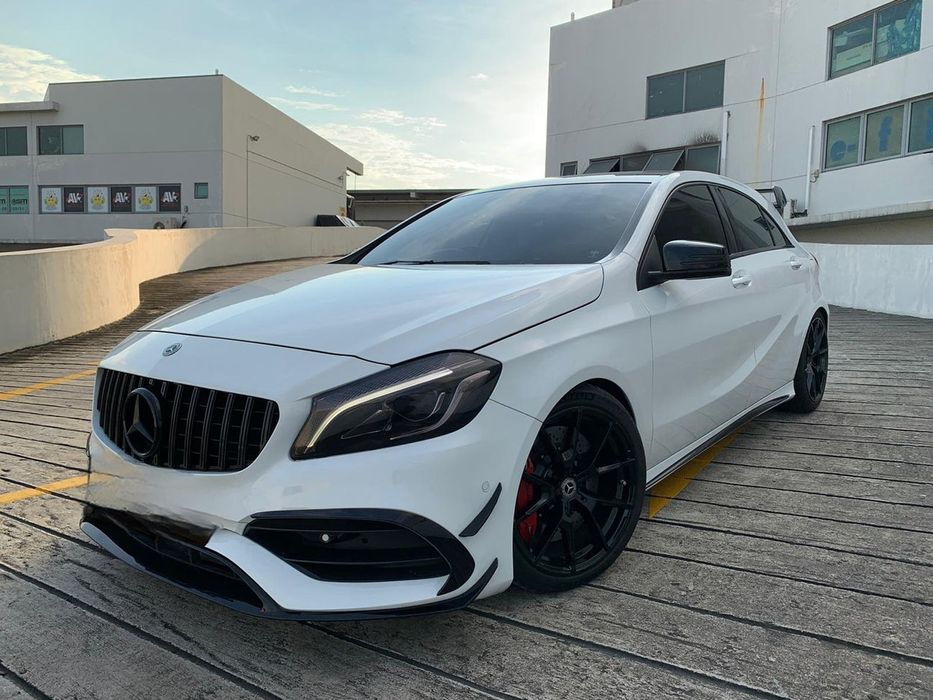 W176 A45AMG пакет Facelift броня решетка прагове дифузьор C117 CLA45AM