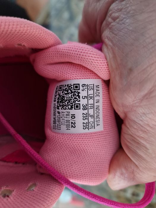 Vând adidași de damă Adidas Duramo 10, mărimea 38, culoare fuchsia