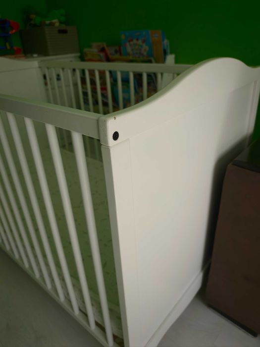 IKEA SMÅGÖRA Бебешко креватче (кошара) + Матрак