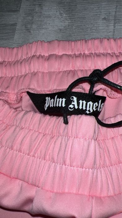 Pantaloni Palm Angels roz