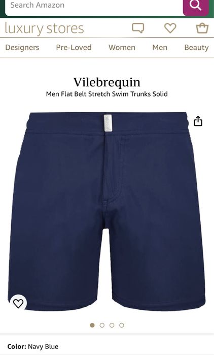 RRP: $280  Оригинален Vilebrequin Бански с чантичка S & M & L
