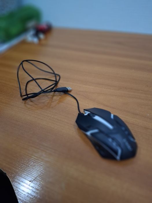 T-Wolf мышка, mishka, RGB, Проводная, Для ПК или ноутбуков