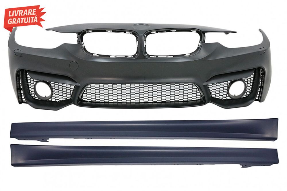 Bara Fata BMW Seria 3 F30 F31 (2011-2019) M3 Design cu Praguri Lateral
