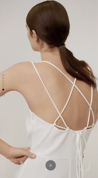 Mango бял гащеризон