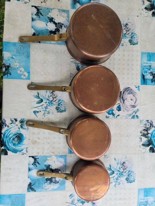 Set de 4 oale cupru