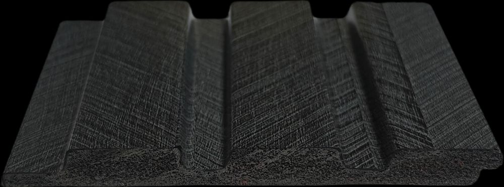 Vand riflaje PS   12cm x 2.9 m