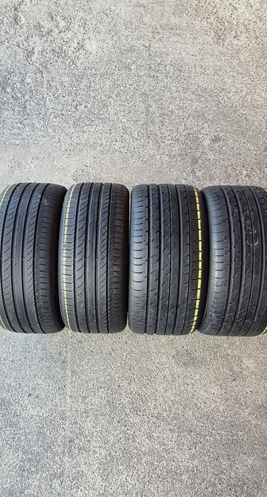 4 anvelope vara ca noi Continental,fata 245/40/18,spate 275/35/18.Pretul este pe bucata.