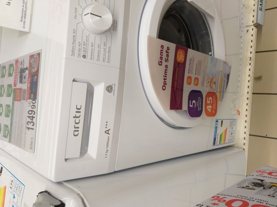 Masina de spalat Arctic.1000rot.noua sigilata. garantie 4 ani