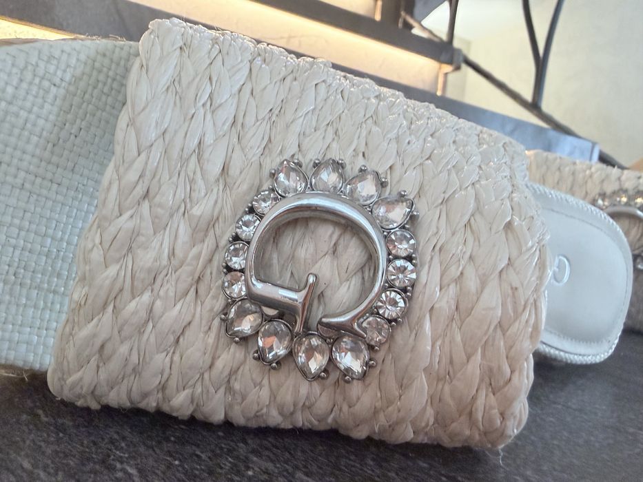 Летни плетени чехли guess