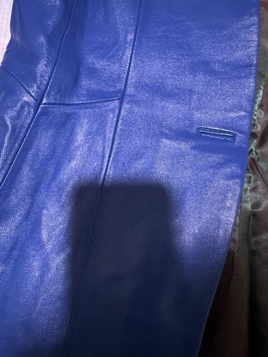 Кожанный пиджак