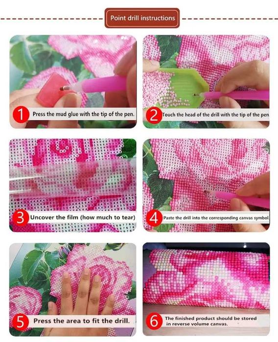 Картина/гоблен с диаманти